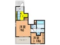 和の間取図