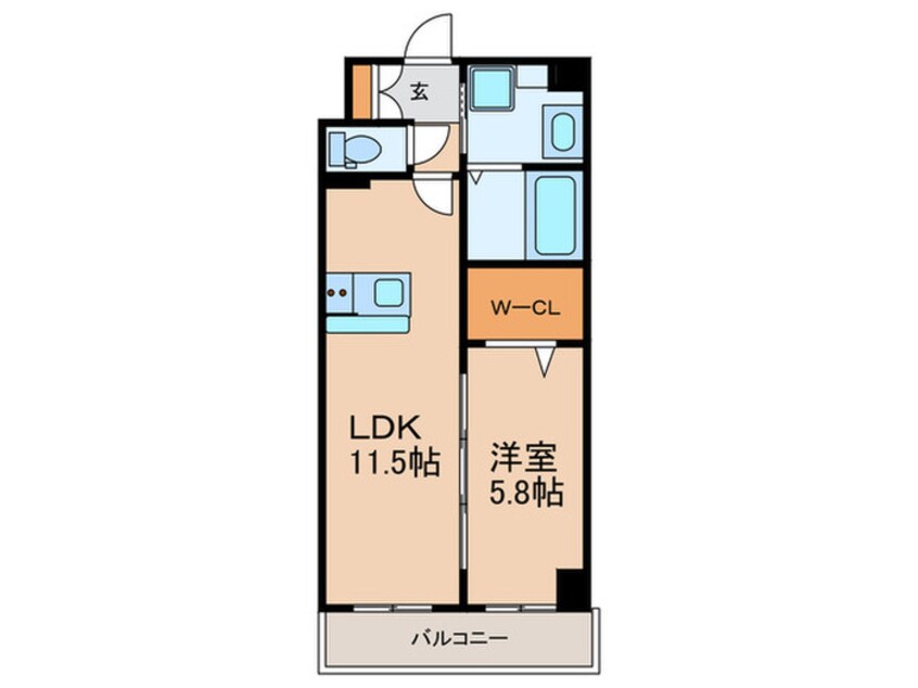 間取図 エルグランド二日市