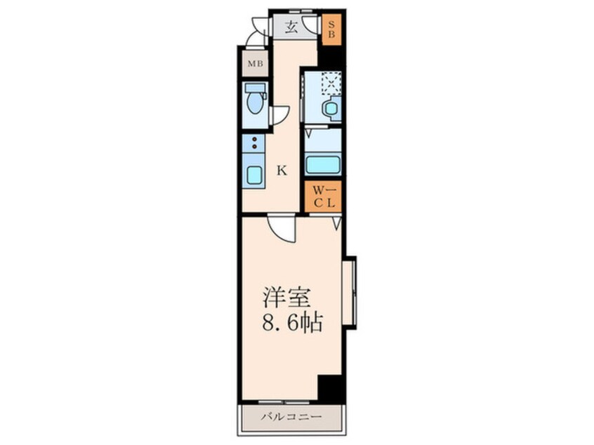 間取図 到津の杜　桜花