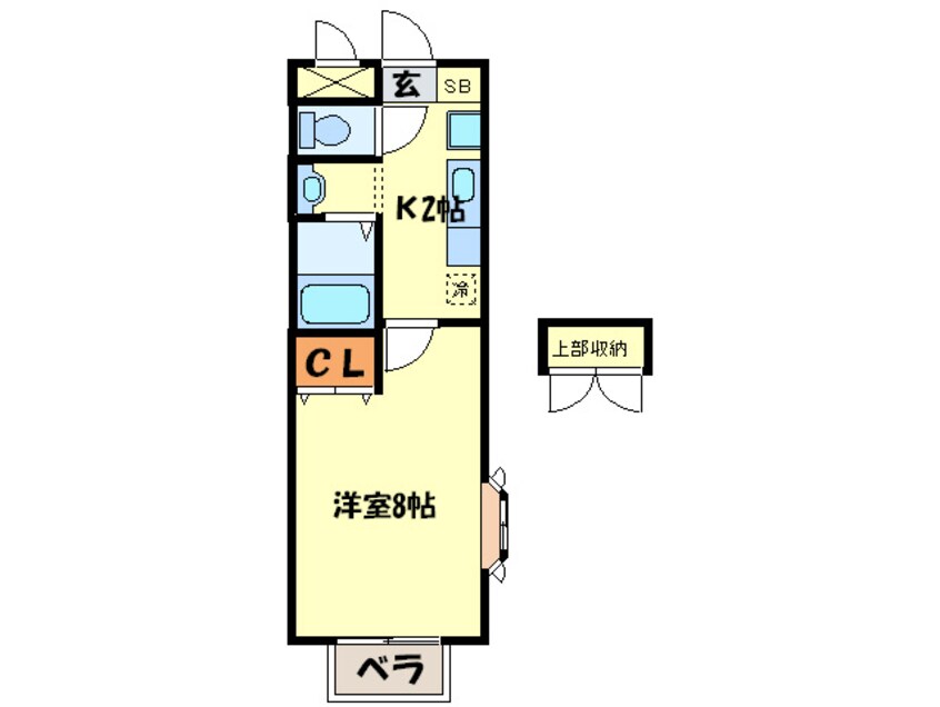 間取図 フローラセゾン