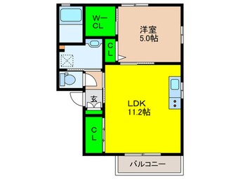 間取図 シャーメゾン笹丘