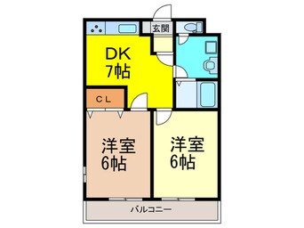 間取図 サンピア老司