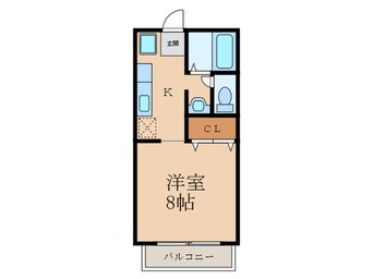 間取図 ビ－ラインＨＡＹＡＭＡ