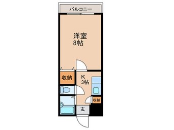 間取図 コーポレートロード21　小松原