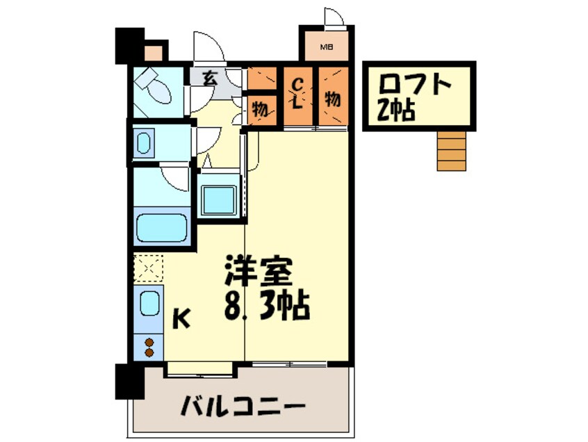 間取図 ソフィア高宮Ａ館