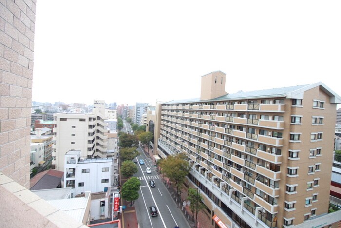室内からの展望 ソフィア高宮Ａ館