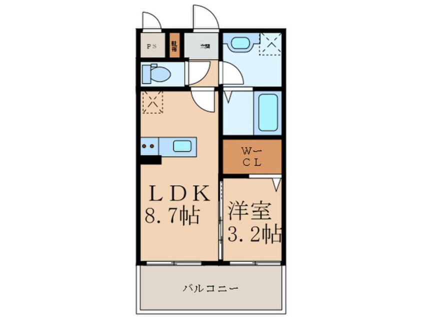 間取図 ラ・フィーエ上曽根