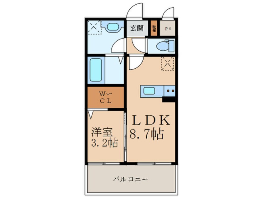 間取図 ラ・フィーエ上曽根