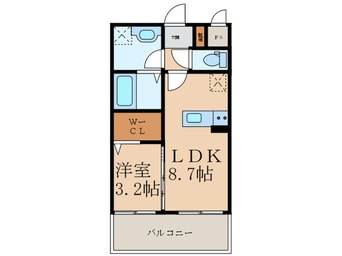 間取図 ラ・フィーエ上曽根