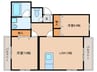エクセルシティ門司Ａ棟 2LDKの間取り