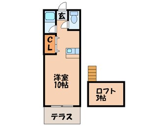 間取図 リバ－ジュ