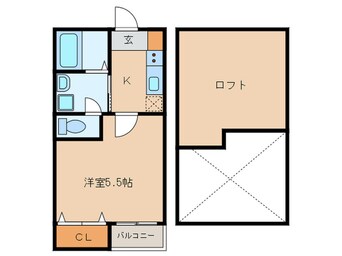 間取図 グレイス姪浜