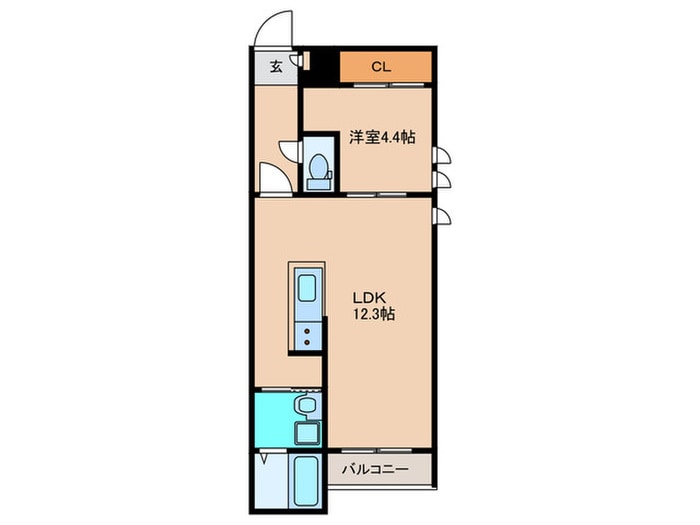 間取り図 REGALEST周船寺駅前