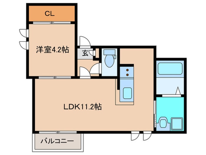 間取り図 REGALEST周船寺駅前