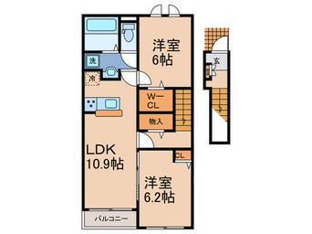 間取図 PARKSIDE COURTⅣ