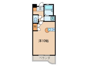 間取図 サンラビール小倉