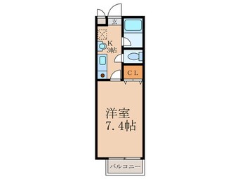 間取図 ＣＲＥＳＴ井堀