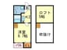 ＨＡＬＳ－ＨＯＭＥ 1Kの間取り