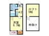 ＨＡＬＳ－ＨＯＭＥ 1Kの間取り