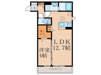 間取図 D-ROOM浜町Ⅱ　B棟