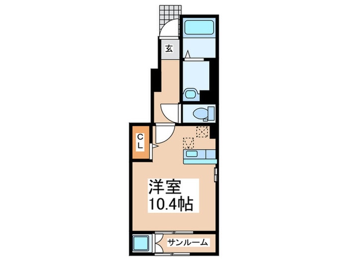 間取り図 カルム・ガルテンＣ