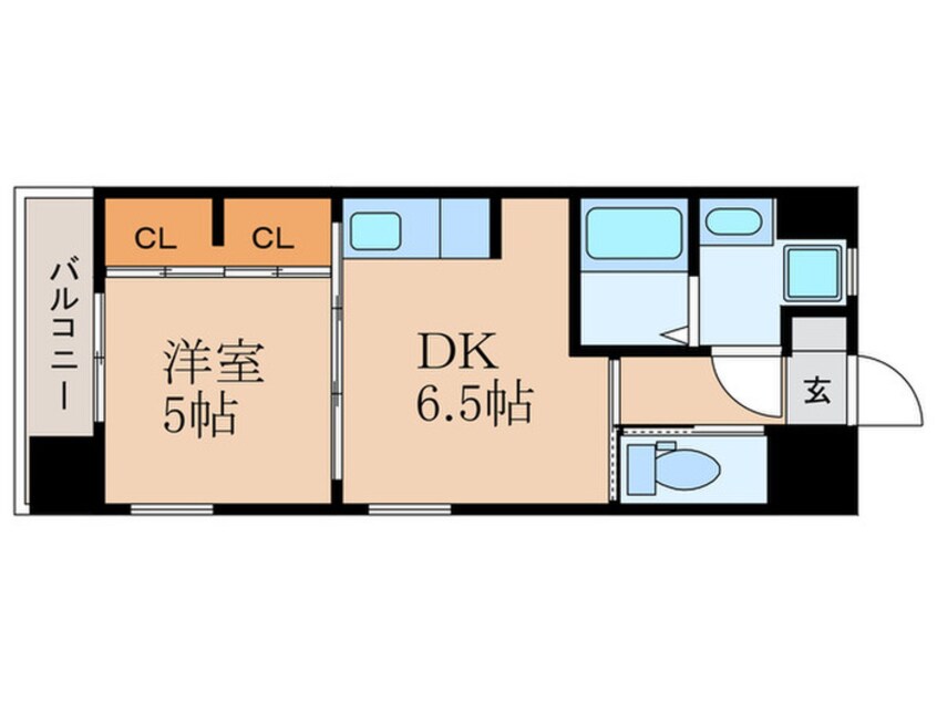 間取図 ブリッジサイド43