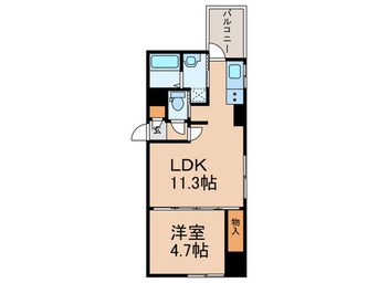 間取図 ブリッジサイド43