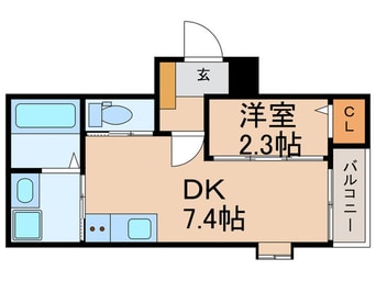 間取図 ソラナ博多