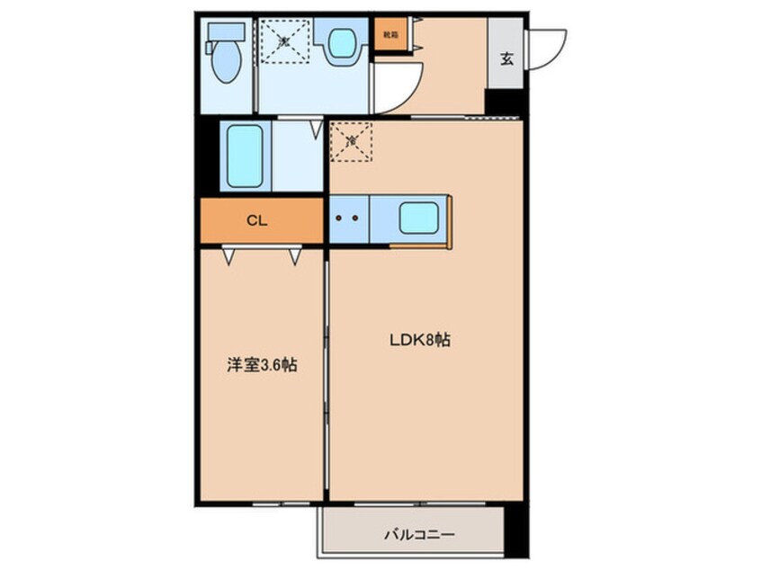 間取図 仮)robot　home　唐の原