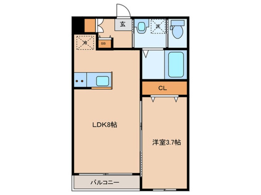 間取図 仮)robot　home　唐の原