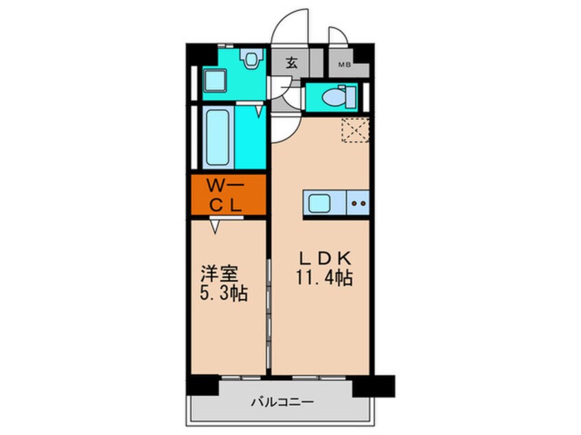 間取図 Bosco Bob　Building（BBビル）