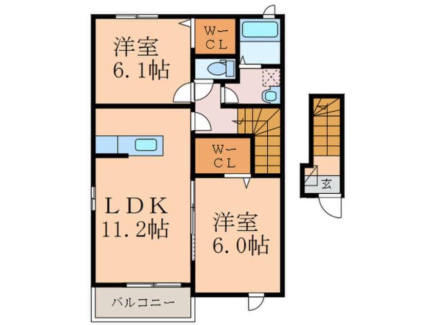 間取図 ハーバーG