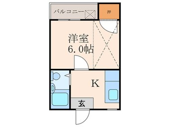 間取図 プライマリー北九大