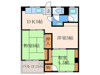 間取図 小田原ビル