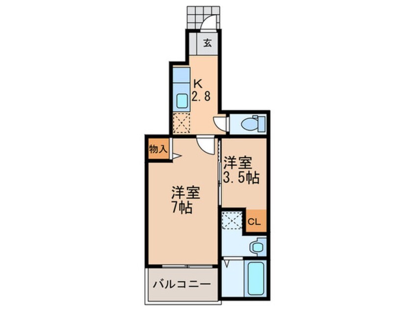 間取図 リヴィエール