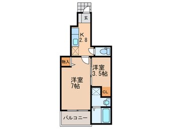 間取図 リヴィエール