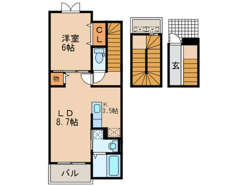 間取図 リヴィエール