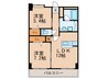 アルページュ 2LDKの間取り