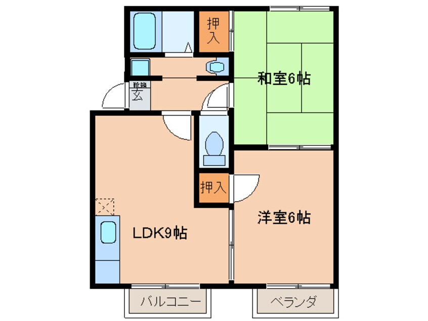 間取図 ハミング川原