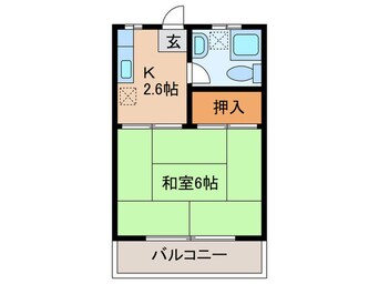 間取図 アプリコット渡辺通り