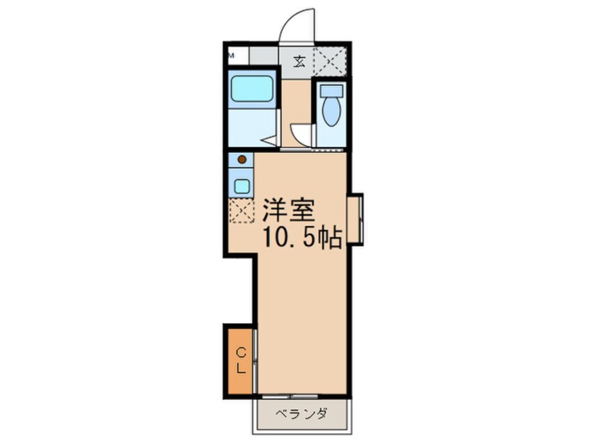 間取図 メゾン苅田