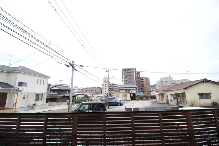 室内からの展望 コンフォーレ梅山