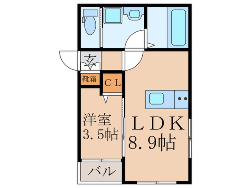 間取図 サンリーヴ菰田