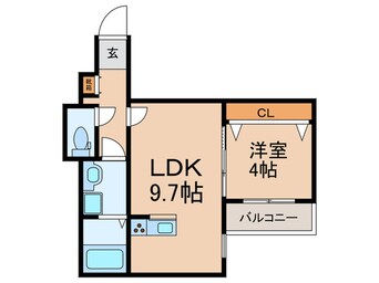 間取図 プレステージ高宮駅前