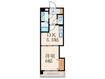 間取図 サンメゾン清水