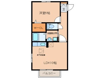 間取図 エスポア－ル