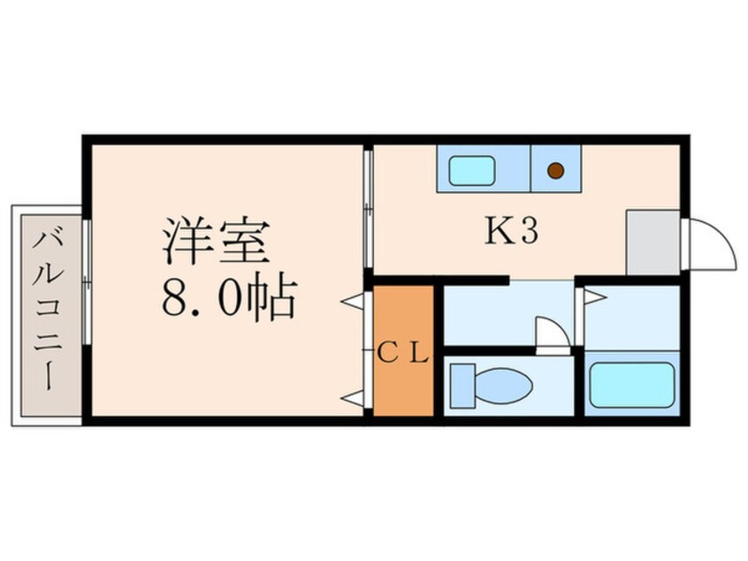 間取図 サニ－コ－トＲＥＮ
