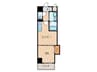 THE SQUARE・Suite Residence 1DKの間取り