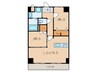 THE SQUARE・Suite Residence 2LDKの間取り