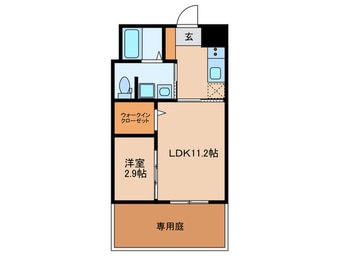間取図 グランパーク長尾X